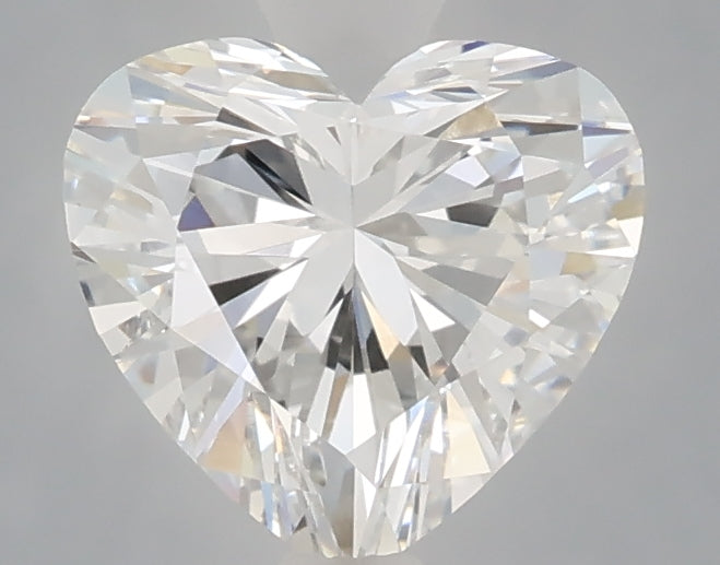 1.60 Carat Heart Shaped, Ideal Cut, E Color, VVS2 Clarity, IGI Certified Lab Grown Diamond