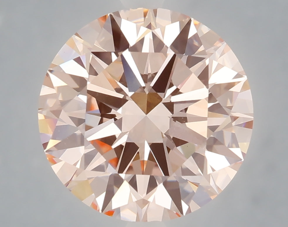 5.08 Carat Round Shaped, Excellent Cut, VVS2 Clarity, IGI Certified Lab Grown Diamond