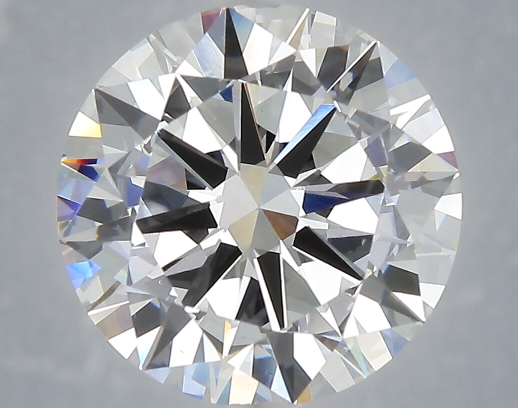 6.00 Carat Round Shaped, Excellent Cut, E Color, VS1 Clarity, IGI Certified Lab Grown Diamond
