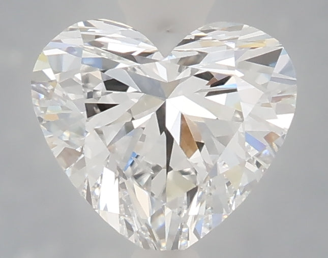 1.52 Carat Heart Shaped, Ideal Cut, D Color, VS2 Clarity, IGI Certified Lab Grown Diamond