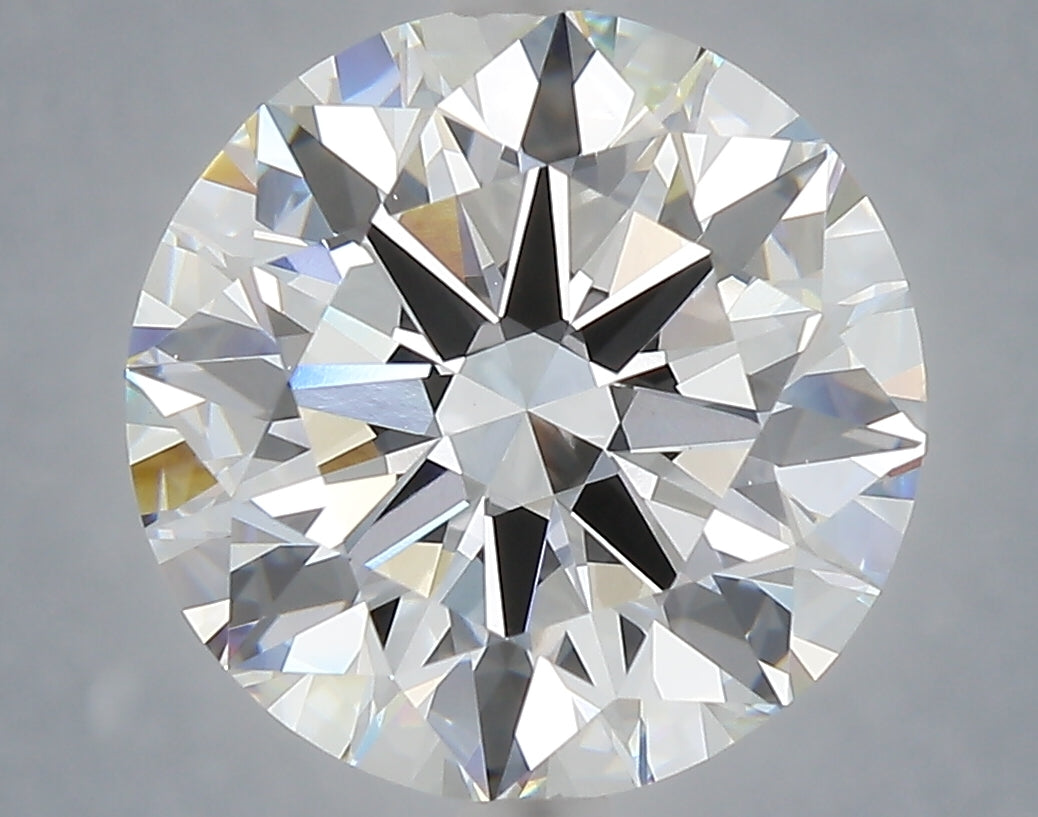 6.03 Carat Round Shaped, Excellent Cut, E Color, VS1 Clarity, IGI Certified Lab Grown Diamond