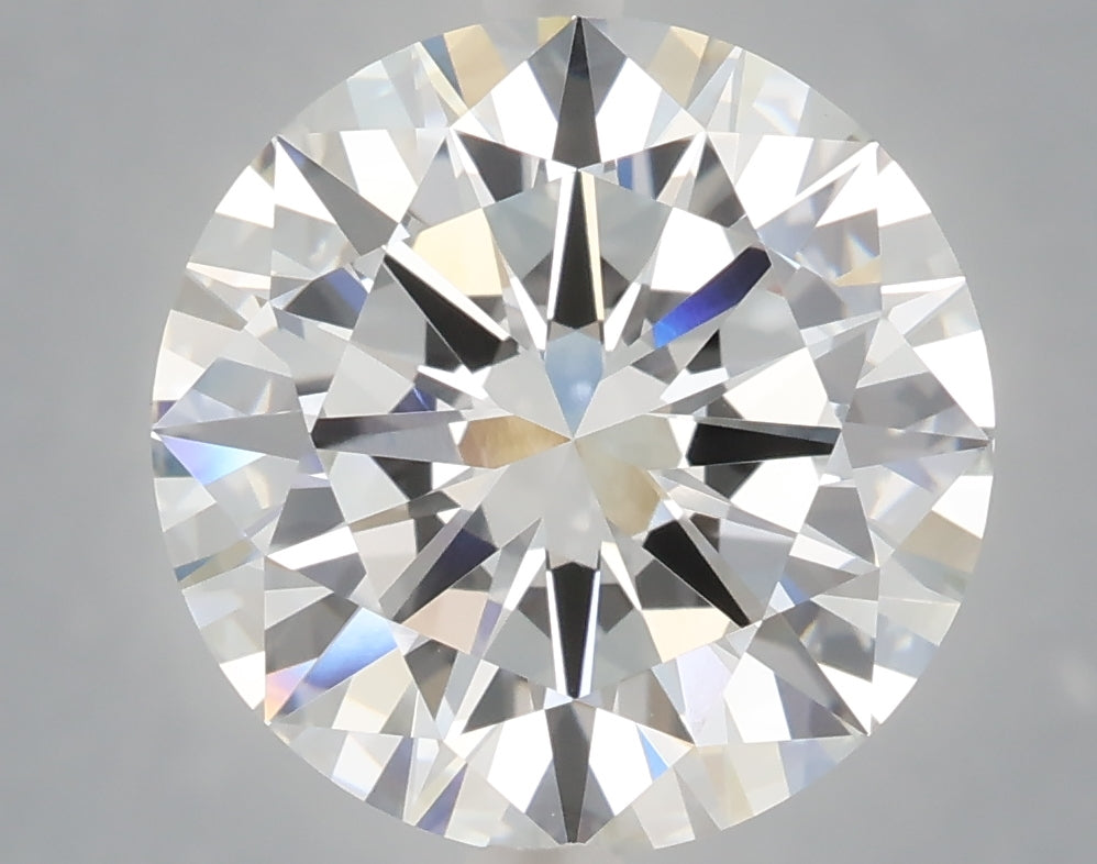 5.52 Carat Round Shaped, Excellent Cut, E Color, VVS2 Clarity, IGI Certified Lab Grown Diamond
