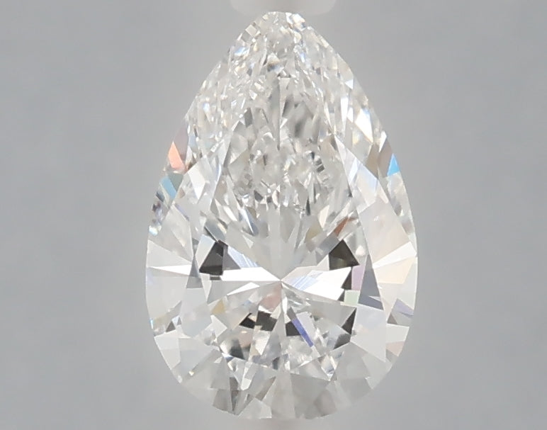 1.07 Carat Pear Shaped, Ideal Cut, E Color, VVS2 Clarity, IGI Certified Lab Grown Diamond