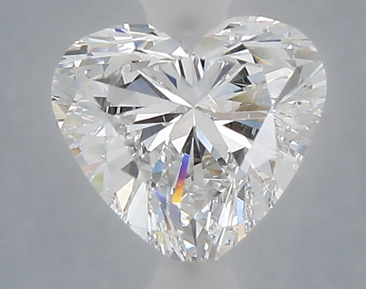 1.60 Carat Heart Shaped, Ideal Cut, D Color, VVS2 Clarity, IGI Certified Lab Grown Diamond