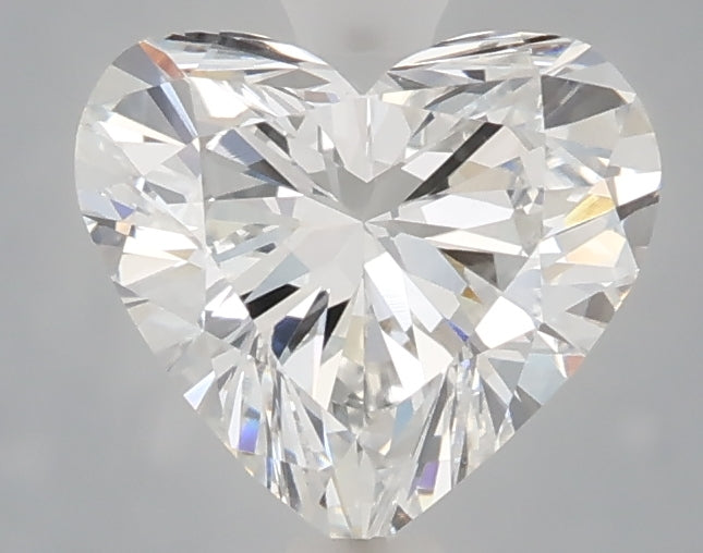 1.50 Carat Heart Shaped, Ideal Cut, E Color, VVS2 Clarity, IGI Certified Lab Grown Diamond