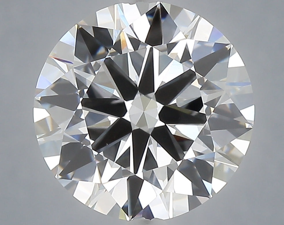 5.00 Carat Round Shaped, Excellent Cut, E Color, VS1 Clarity, IGI Certified Lab Grown Diamond