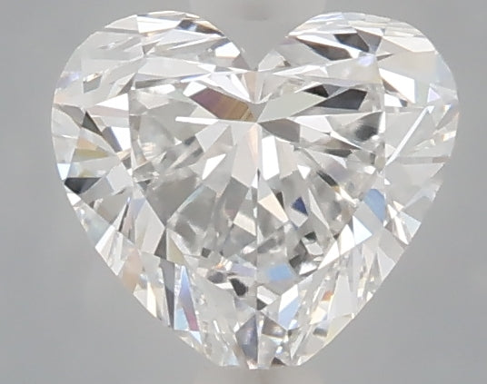 1.03 Carat Heart Shaped, Very Good Cut, D Color, VVS2 Clarity, IGI Certified Lab Grown Diamond