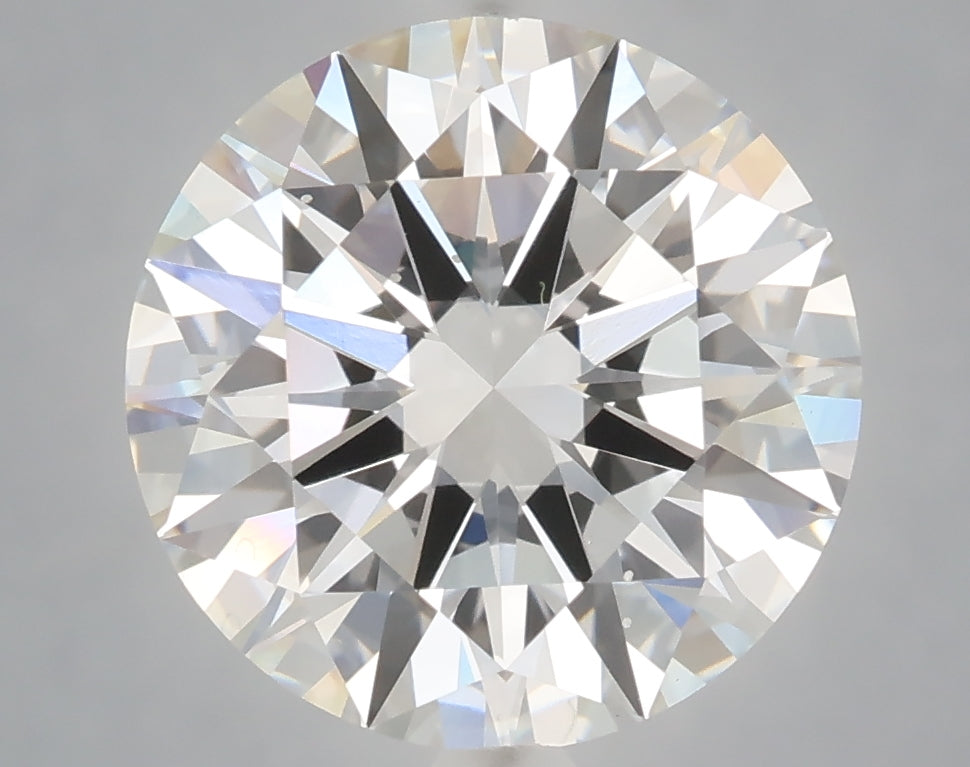 5.04 Carat Round Shaped, Excellent Cut, F Color, VS2 Clarity, IGI Certified Lab Grown Diamond