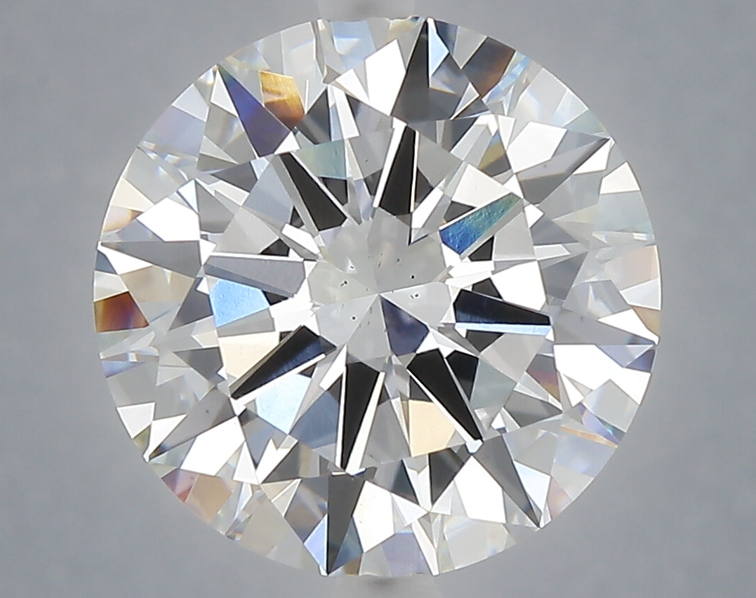 6.00 Carat Round Shaped, Excellent Cut, E Color, VS2 Clarity, IGI Certified Lab Grown Diamond