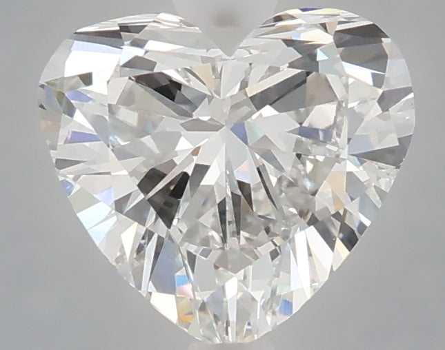 1.59 Carat Heart Shaped, Excellent Cut, E Color, VVS2 Clarity, IGI Certified Lab Grown Diamond
