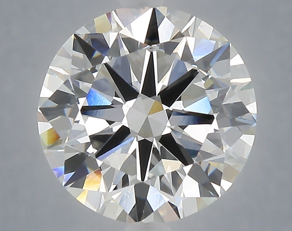 5.01 Carat Round Shaped, Excellent Cut, F Color, VVS2 Clarity, IGI Certified Lab Grown Diamond