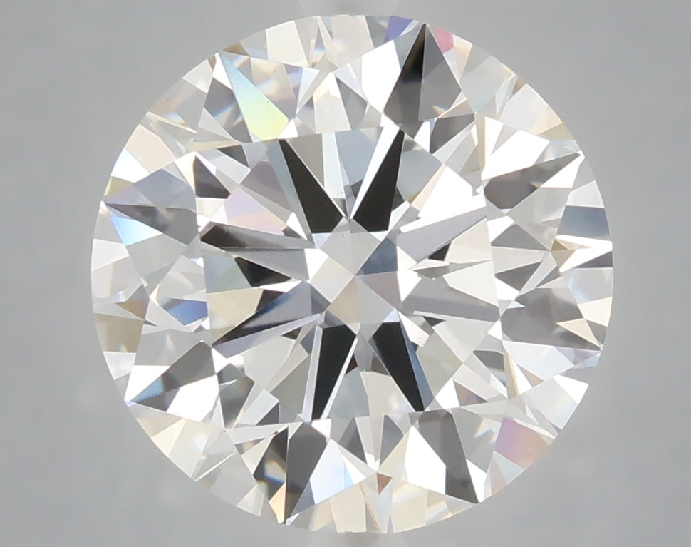 5.01 Carat Round Shaped, Excellent Cut, E Color, VS1 Clarity, IGI Certified Lab Grown Diamond