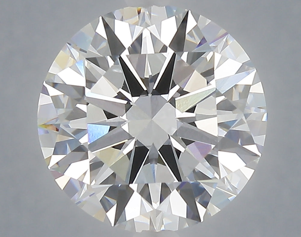 5.07 Carat Round Shaped, Excellent Cut, E Color, VVS2 Clarity, IGI Certified Lab Grown Diamond