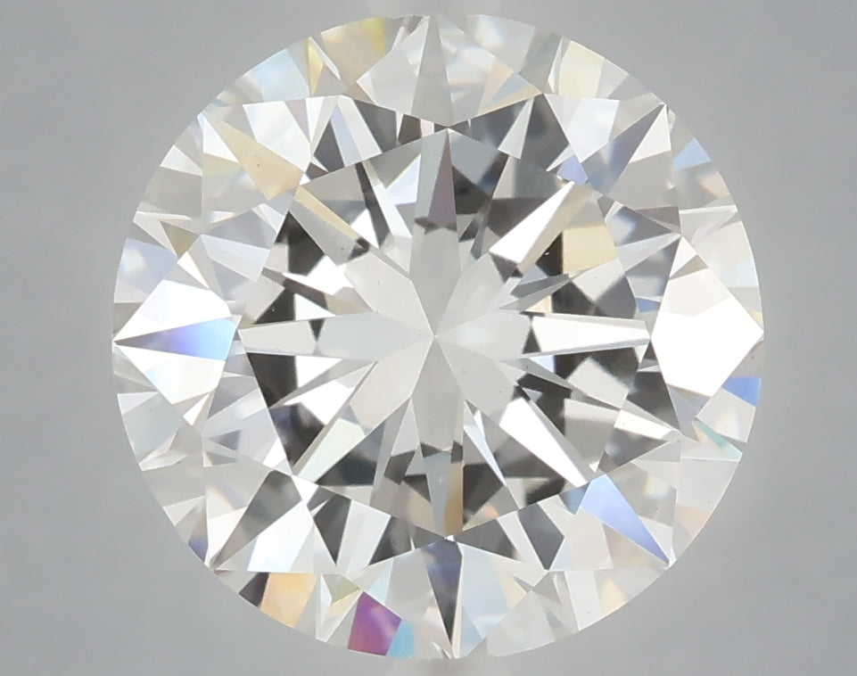 5.01 Carat Round Shaped, Excellent Cut, F Color, VS1 Clarity, IGI Certified Lab Grown Diamond