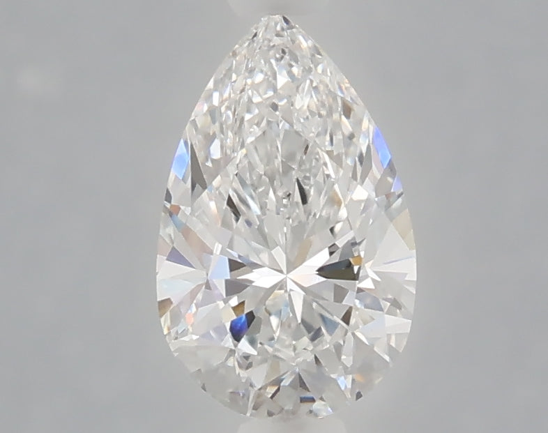 1.06 Carat Pear Shaped, Excellent Cut, E Color, VVS2 Clarity, IGI Certified Lab Grown Diamond