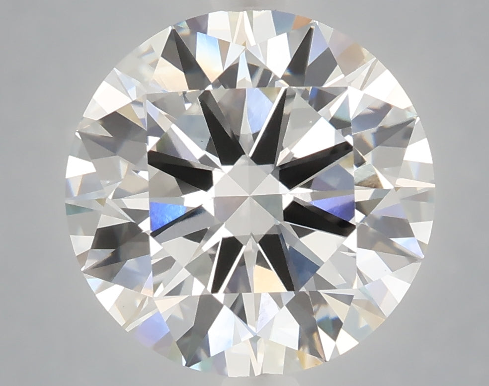 5.06 Carat Round Shaped, Ideal Cut, F Color, VVS2 Clarity, IGI Certified Lab Grown Diamond