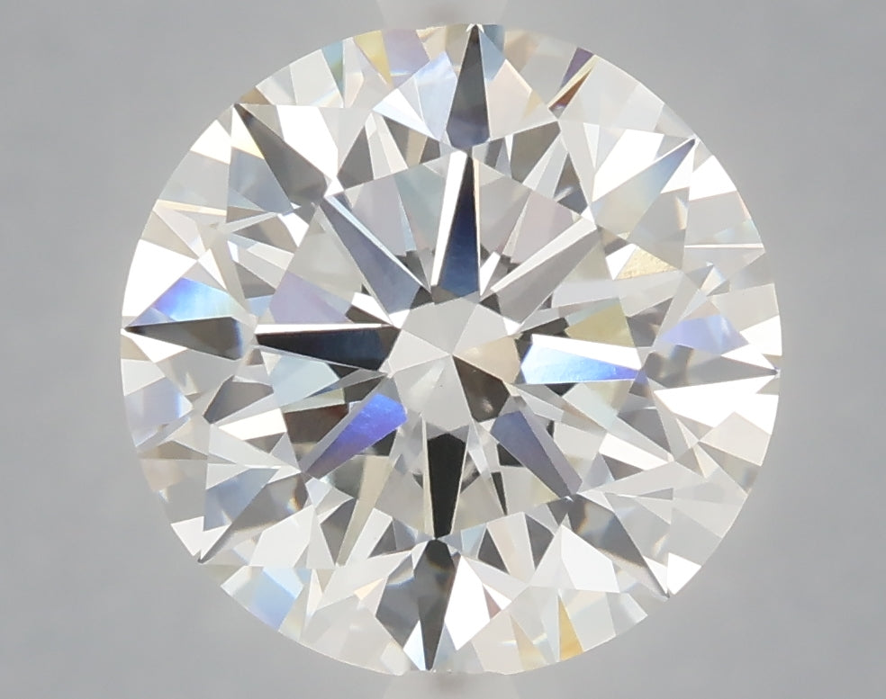 5.01 Carat Round Shaped, Ideal Cut, F Color, VVS2 Clarity, IGI Certified Lab Grown Diamond