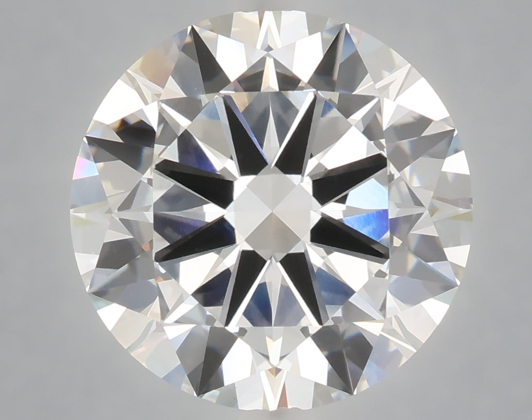 7.02 Carat Round Shaped, Excellent Cut, F Color, VVS2 Clarity, IGI Certified Lab Grown Diamond