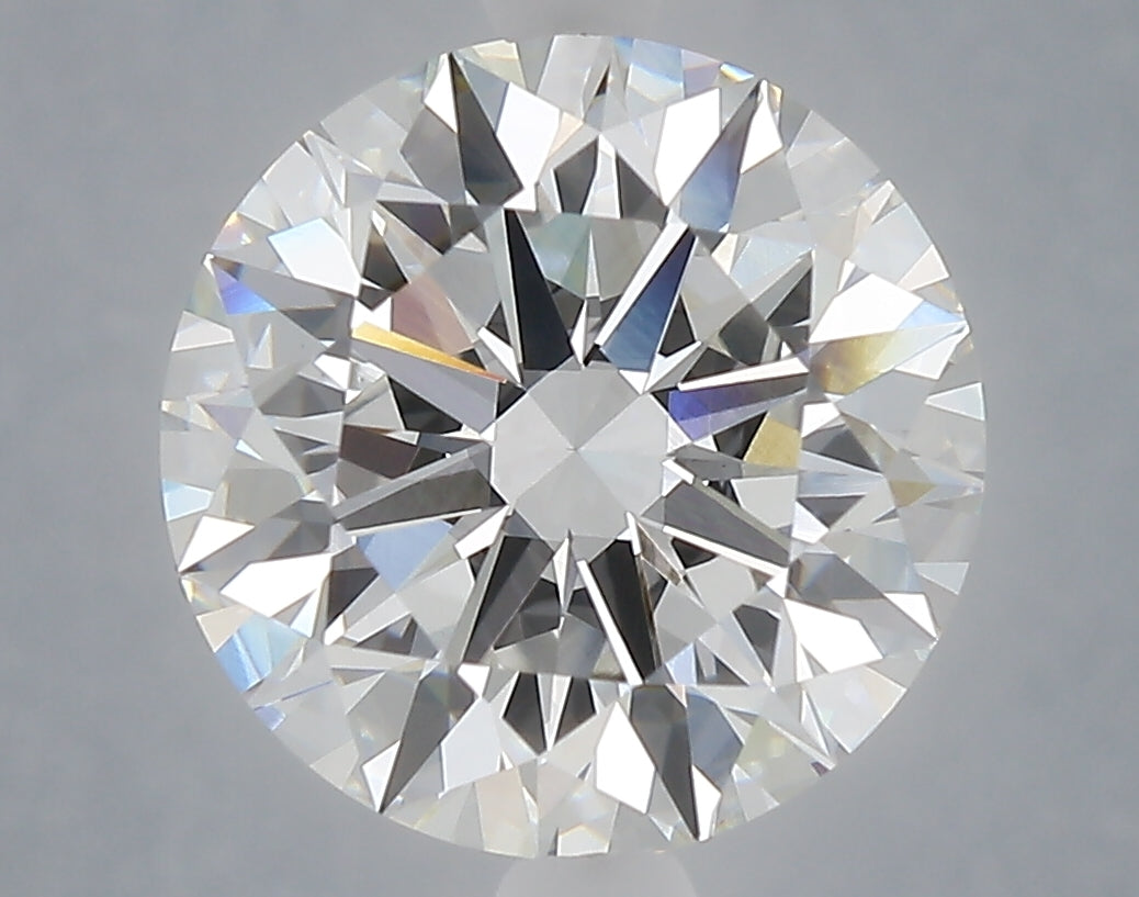 5.04 Carat Round Shaped, Ideal Cut, E Color, VS1 Clarity, IGI Certified Lab Grown Diamond