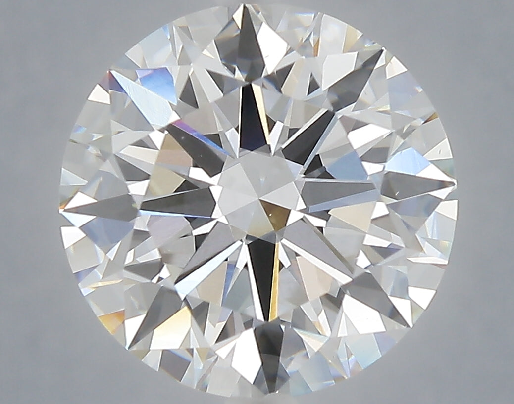 6.01 Carat Round Shaped, Ideal Cut, E Color, VS1 Clarity, IGI Certified Lab Grown Diamond