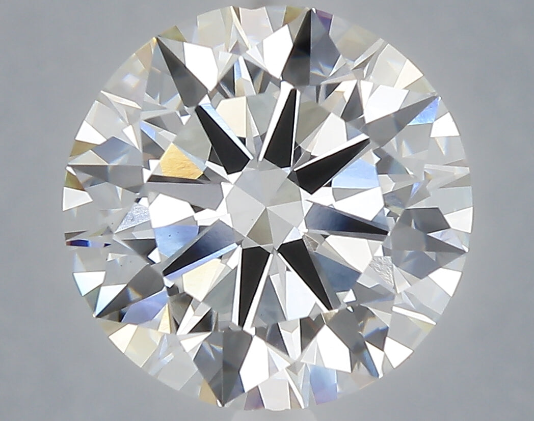 6.02 Carat Round Shaped, Excellent Cut, E Color, VS1 Clarity, IGI Certified Lab Grown Diamond