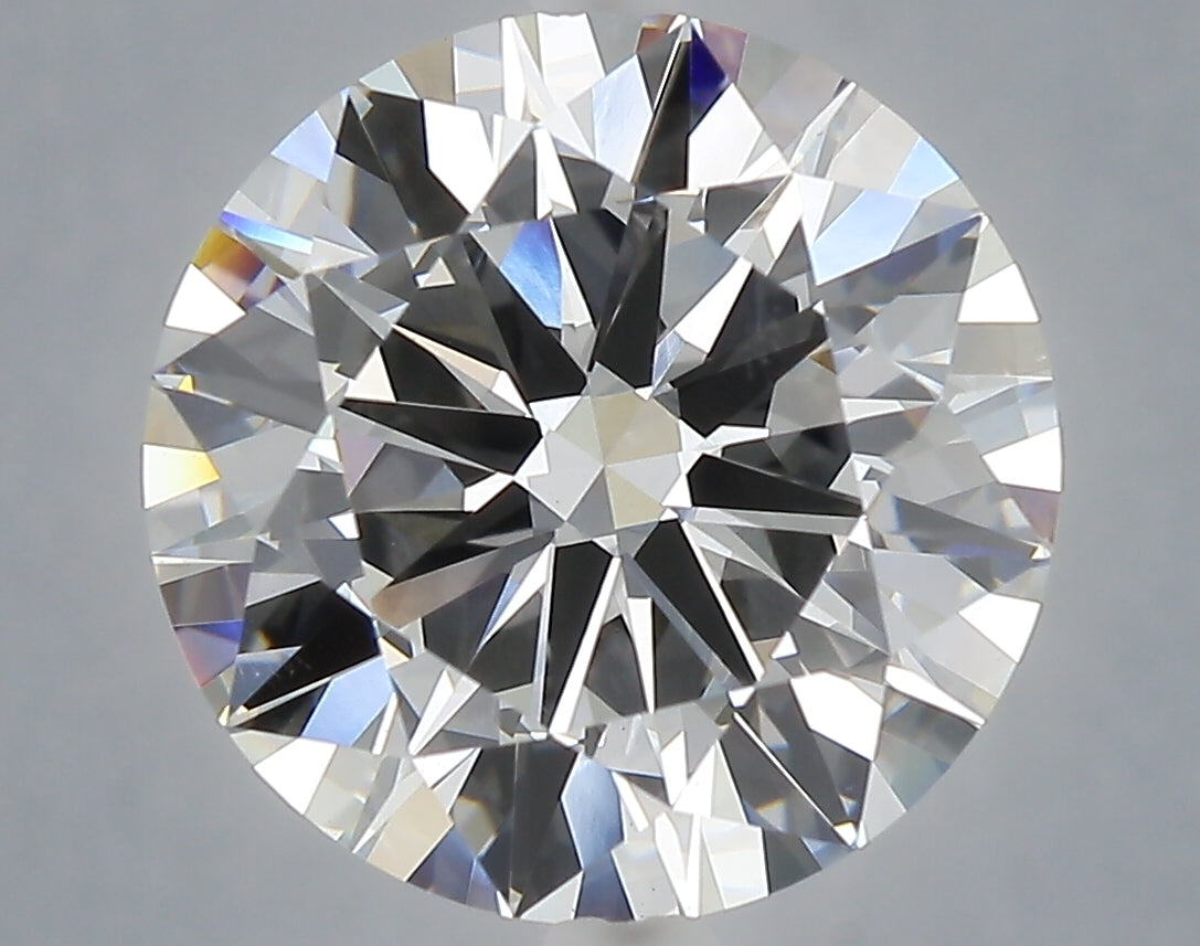 6.52 Carat Round Shaped, Excellent Cut, F Color, VS1 Clarity, IGI Certified Lab Grown Diamond