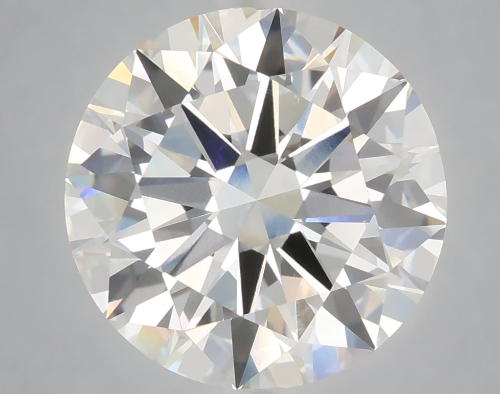 6.00 Carat Round Shaped, Excellent Cut, E Color, VS1 Clarity, IGI Certified Lab Grown Diamond