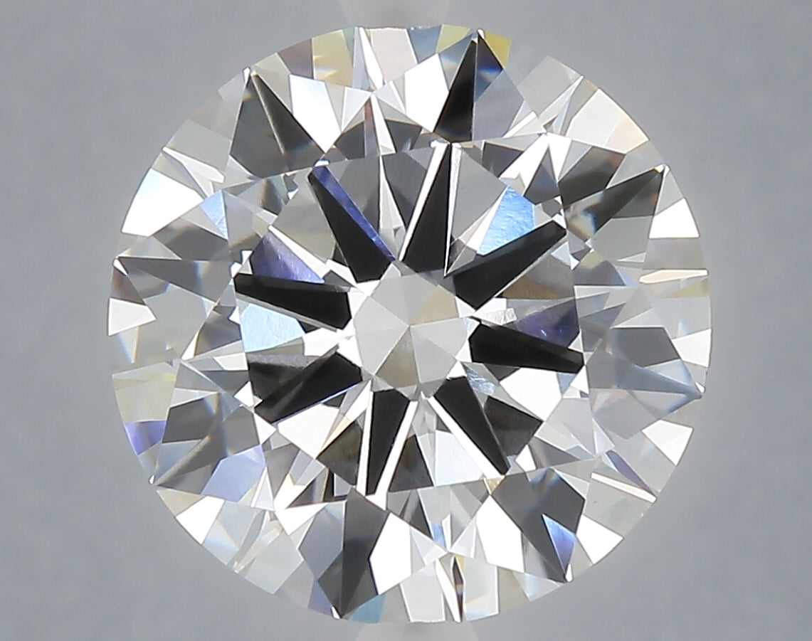 7.01 Carat Round Shaped, Excellent Cut, F Color, VVS1 Clarity, IGI Certified Lab Grown Diamond