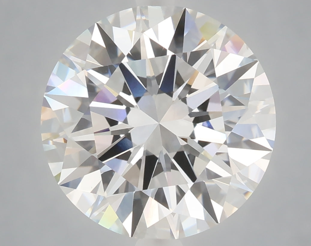 6.08 Carat Round Shaped, Excellent Cut, E Color, VS1 Clarity, IGI Certified Lab Grown Diamond
