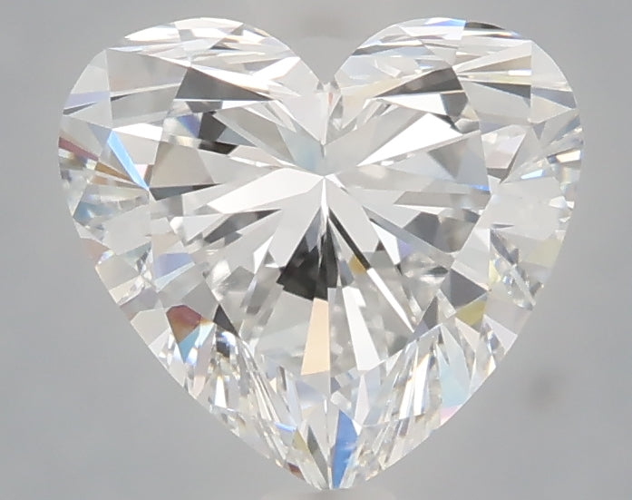 2.06 Carat Heart Shaped, Excellent Cut, E Color, VVS1 Clarity, IGI Certified Lab Grown Diamond