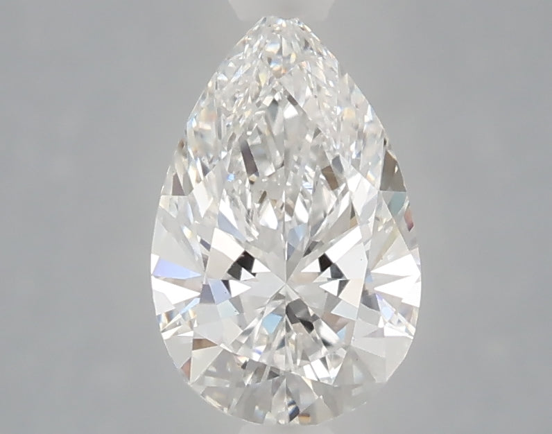 1.09 Carat Pear Shaped, Ideal Cut, E Color, VVS2 Clarity, IGI Certified Lab Grown Diamond