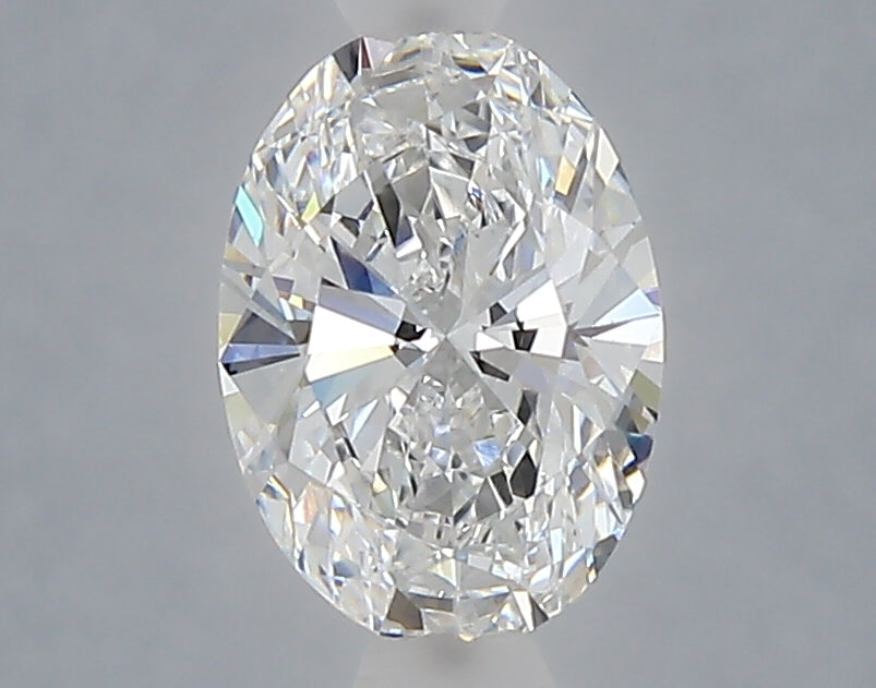 1.09 Carat Oval Shaped, Ideal Cut, D Color, VVS2 Clarity, IGI Certified Lab Grown Diamond