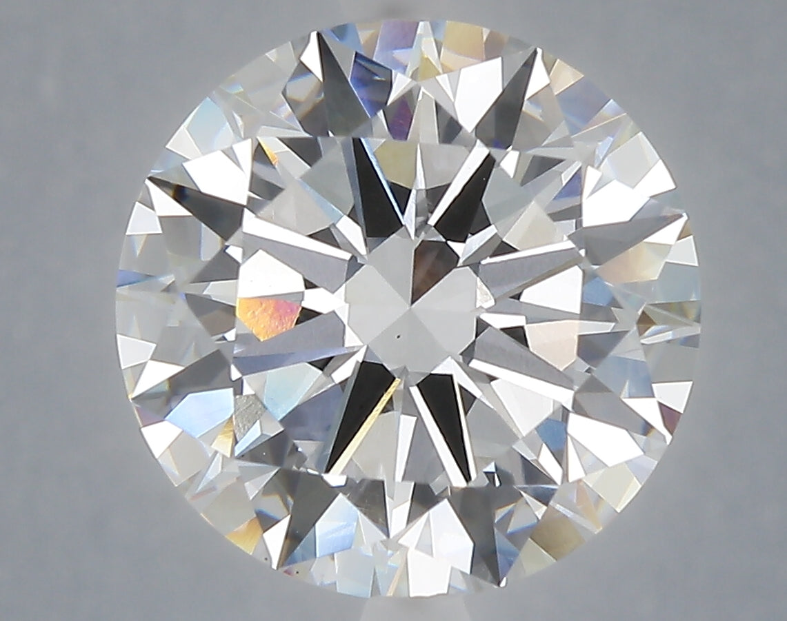 7.02 Carat Round Shaped, Excellent Cut, E Color, VVS2 Clarity, IGI Certified Lab Grown Diamond