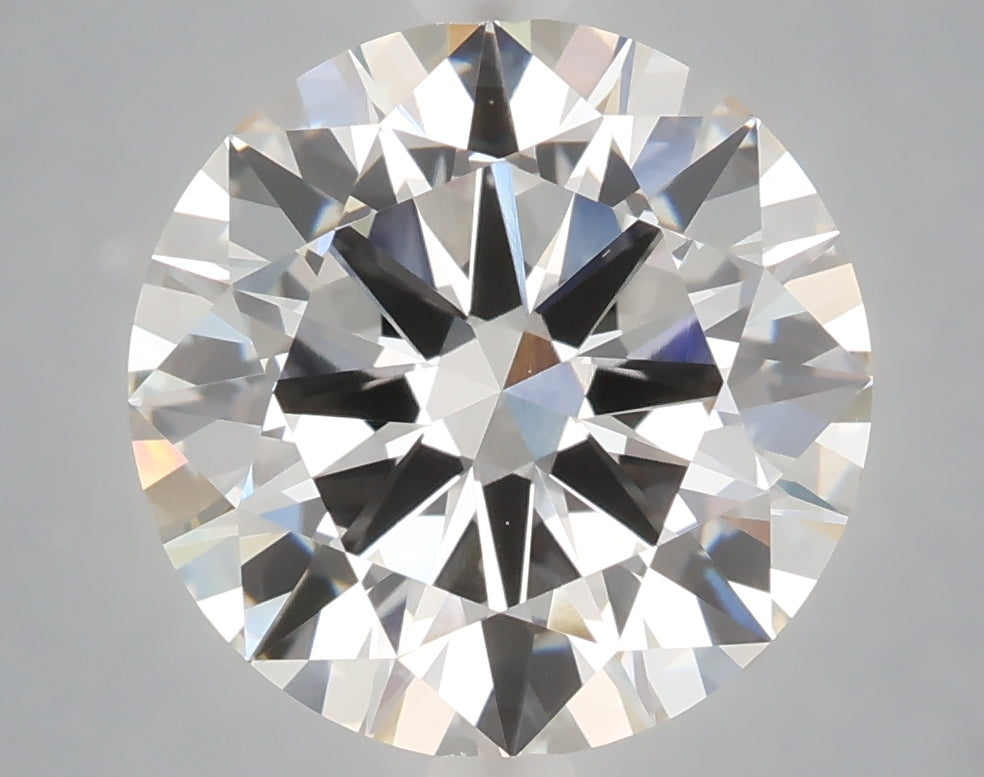 5.01 Carat Round Shaped, Excellent Cut, F Color, VS1 Clarity, IGI Certified Lab Grown Diamond