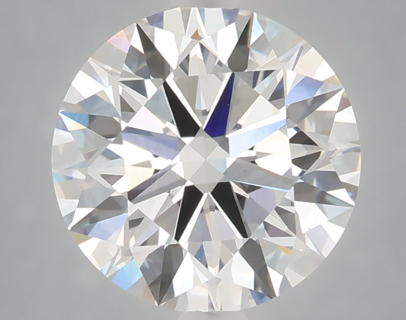 3.08 Carat Round Shaped, Ideal Cut, E Color, VVS1 Clarity, IGI Certified Lab Grown Diamond