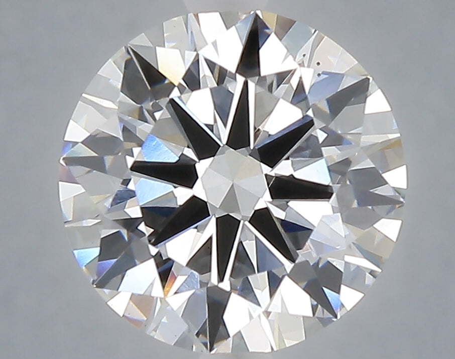 3.76 Carat Round Shaped, Excellent Cut, D Color, VS2 Clarity, IGI Certified Lab Grown Diamond