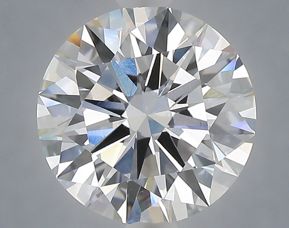 3.02 Carat Round Shaped, Ideal Cut, E Color, VVS2 Clarity, IGI Certified Lab Grown Diamond