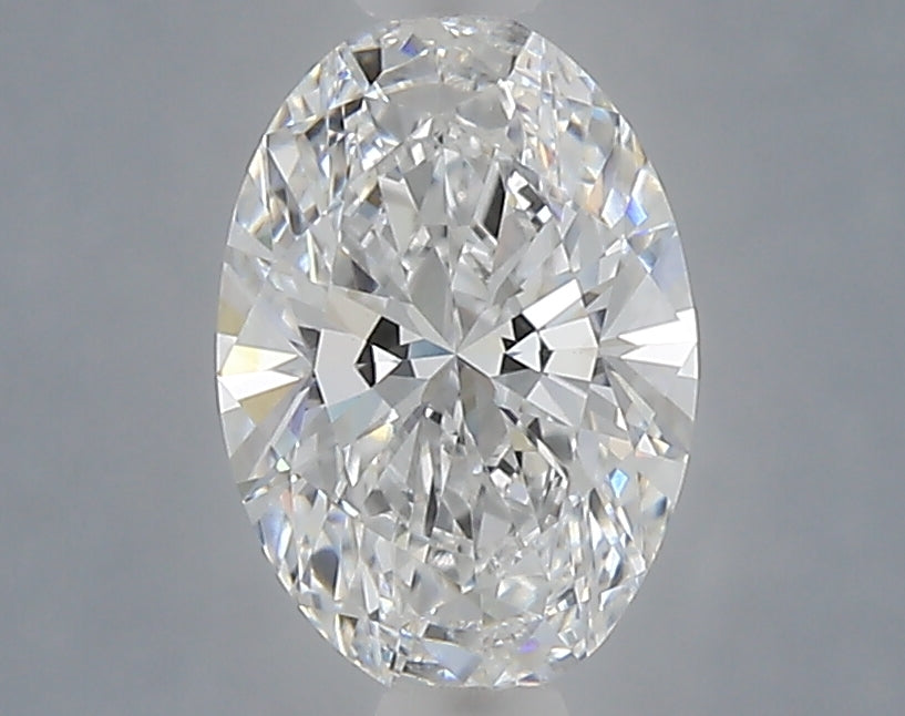1.09 Carat Oval Shaped, Ideal Cut, D Color, VVS2 Clarity, IGI Certified Lab Grown Diamond
