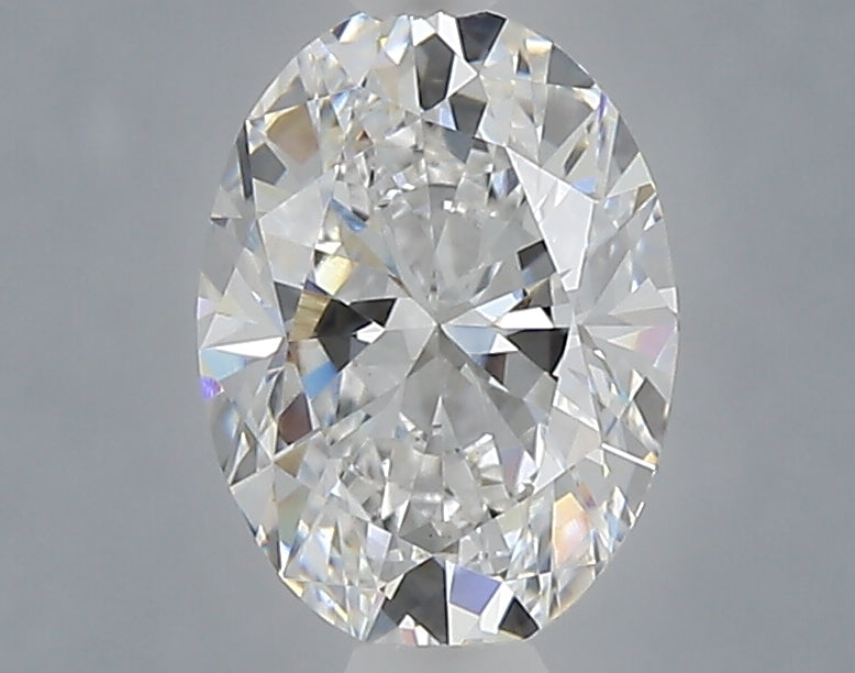 1.09 Carat Oval Shaped, Ideal Cut, D Color, VVS2 Clarity, IGI Certified Lab Grown Diamond