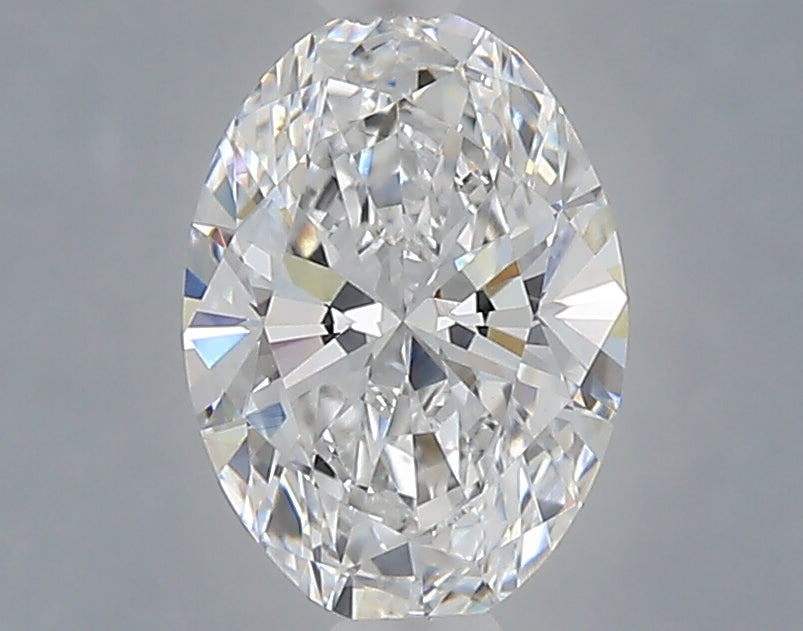 1.09 Carat Oval Shaped, Ideal Cut, D Color, VVS2 Clarity, IGI Certified Lab Grown Diamond