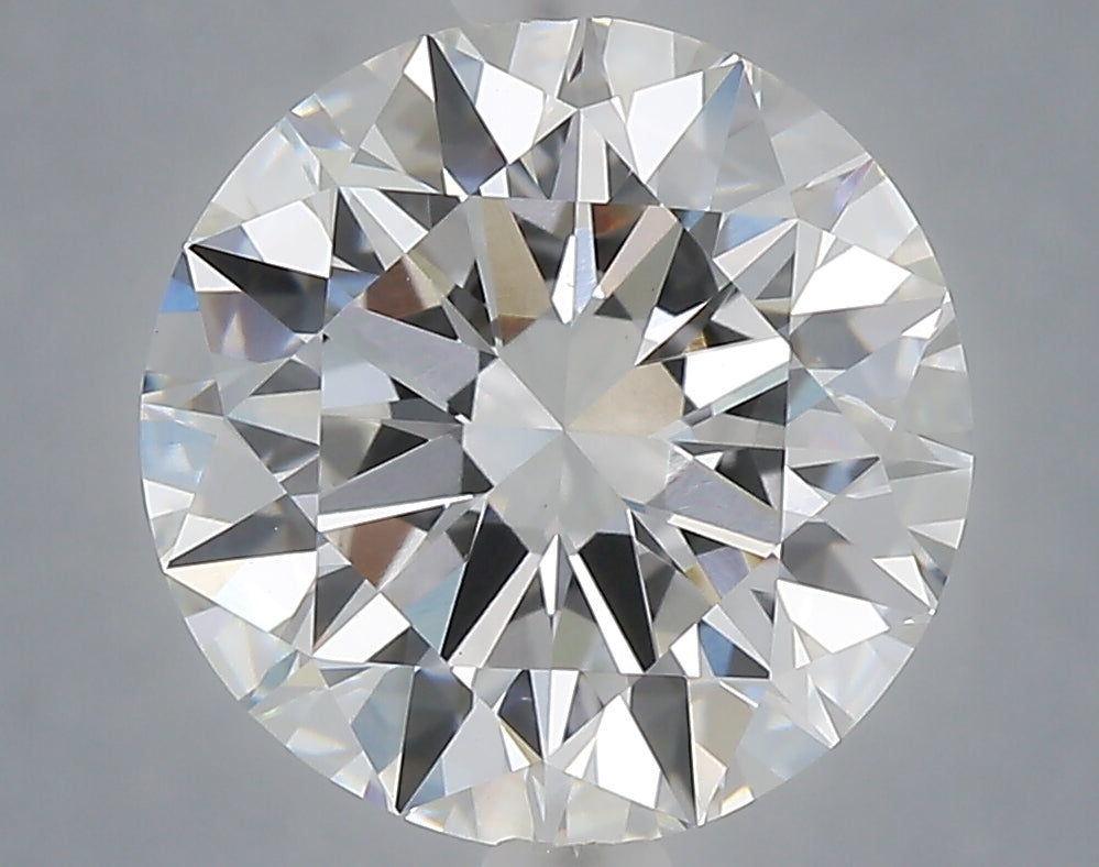 4.01 Carat Round Shaped, Excellent Cut, E Color, VS1 Clarity, IGI Certified Lab Grown Diamond