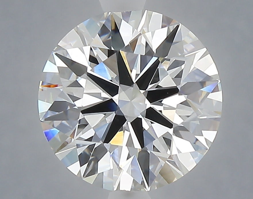 3.02 Carat Round Shaped, Ideal Cut, E Color, VVS2 Clarity, IGI Certified Lab Grown Diamond