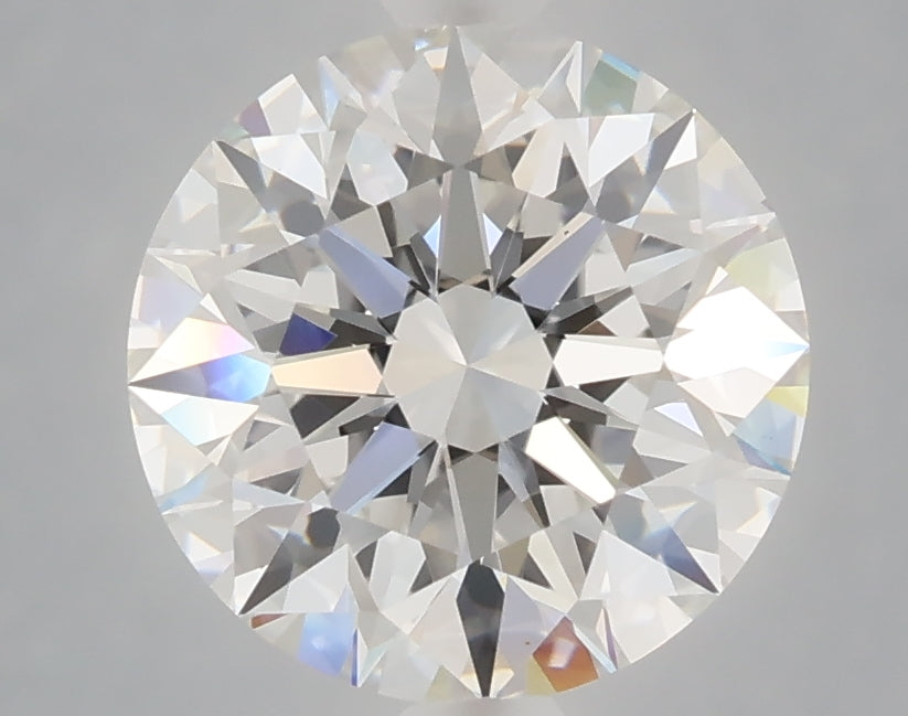 3.08 Carat Round Shaped, Excellent Cut, E Color, VS1 Clarity, IGI Certified Lab Grown Diamond