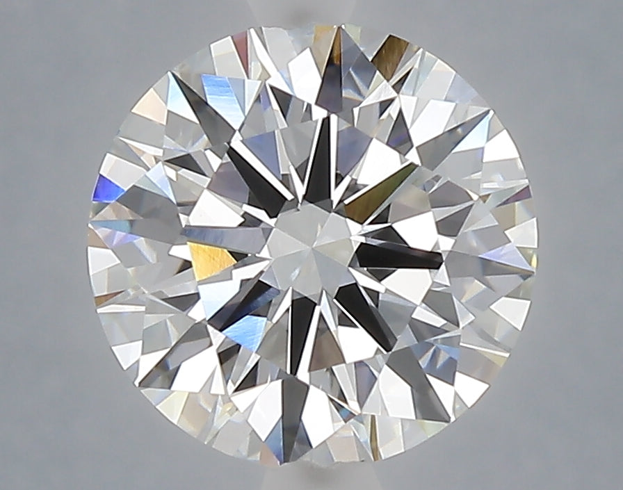 3.07 Carat Round Shaped, Ideal Cut, E Color, VVS2 Clarity, IGI Certified Lab Grown Diamond