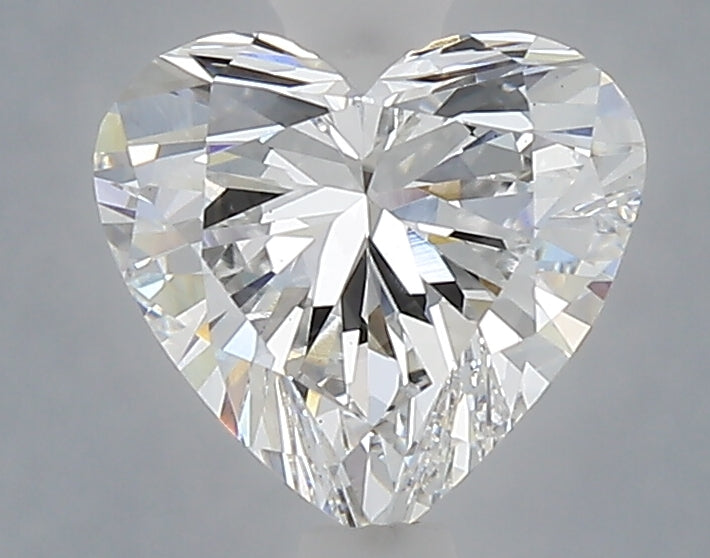 1.52 Carat Heart Shaped, Ideal Cut, E Color, VS1 Clarity, IGI Certified Lab Grown Diamond