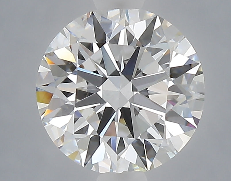 1.57 Carat Round Shaped, Ideal Cut, D Color, VVS2 Clarity, IGI Certified Lab Grown Diamond