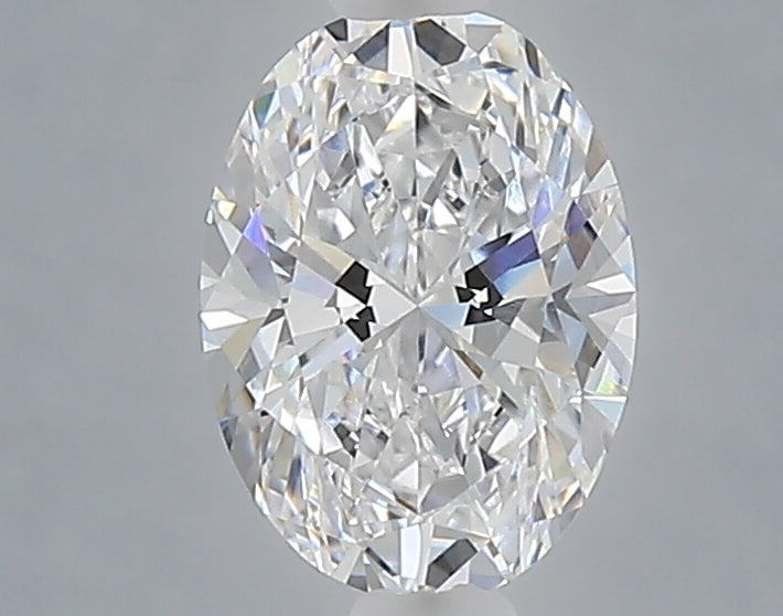 1.06 Carat Oval Shaped, Ideal Cut, D Color, VVS2 Clarity, IGI Certified Lab Grown Diamond