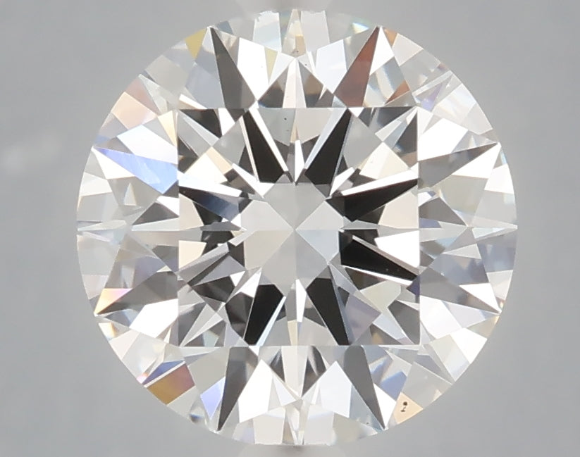 3.05 Carat Round Shaped, Excellent Cut, E Color, VS1 Clarity, IGI Certified Lab Grown Diamond