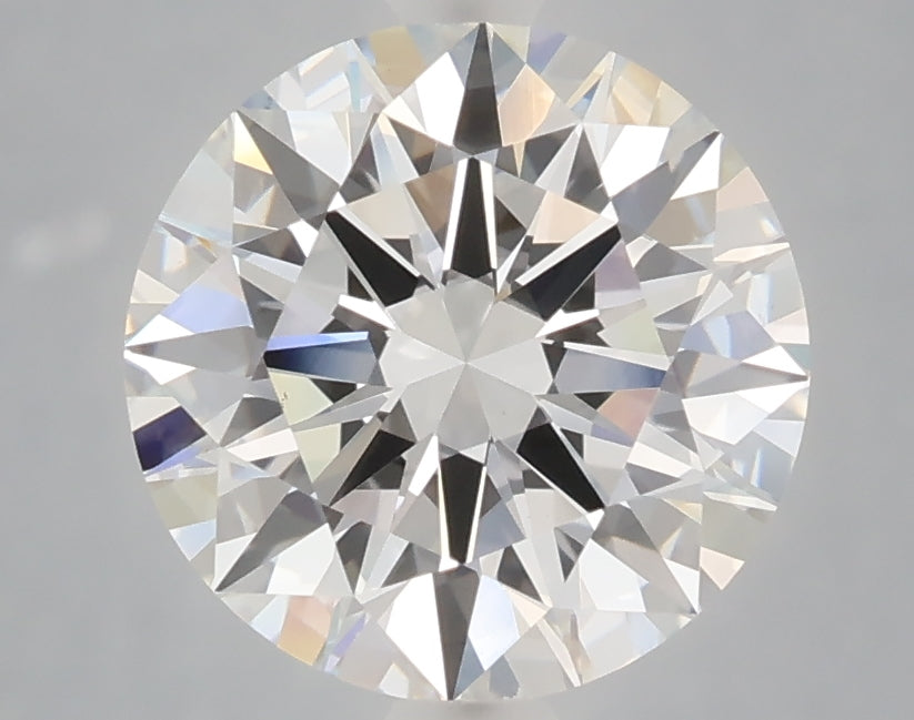 3.02 Carat Round Shaped, Excellent Cut, E Color, VVS2 Clarity, IGI Certified Lab Grown Diamond