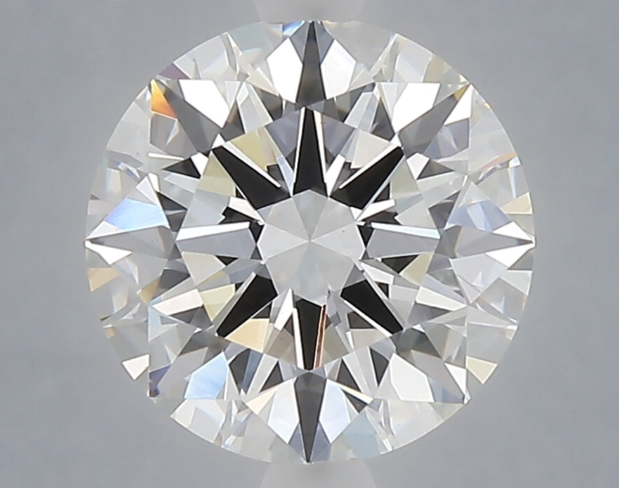 3.03 Carat Round Shaped, Excellent Cut, E Color, VVS2 Clarity, IGI Certified Lab Grown Diamond